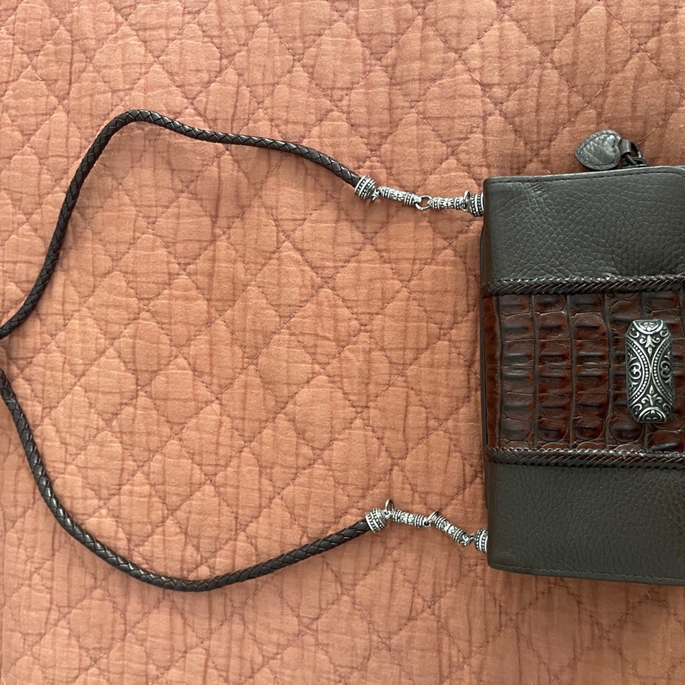 Brighton Brown and Black Mini Bag